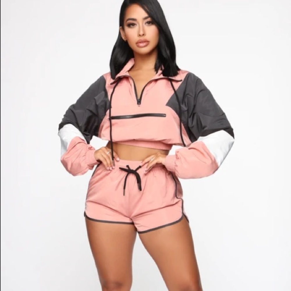 Fashion Nova Make A Statement Lounge Set, Mauve